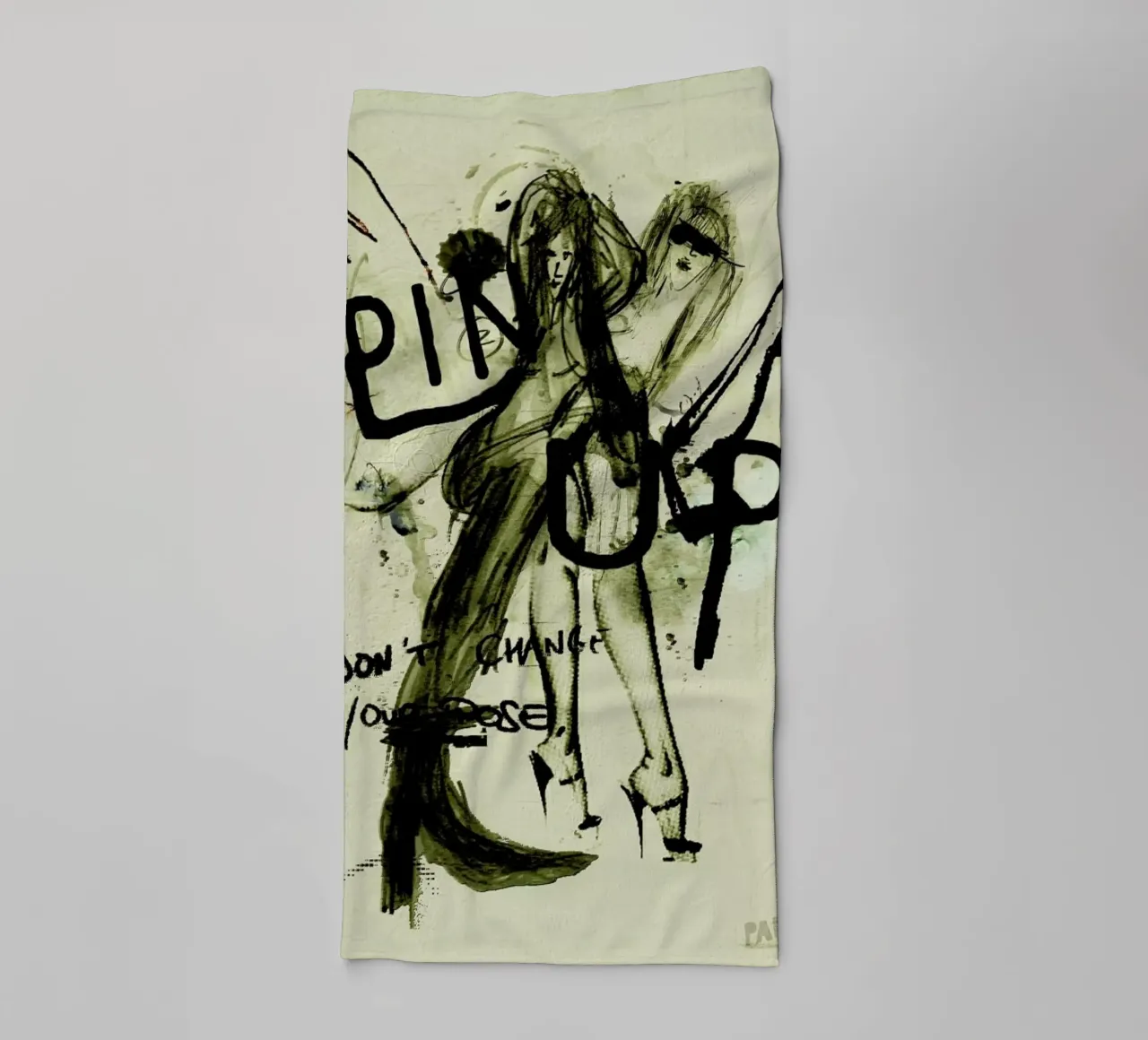 Pin Up asciugamano da bagno da Sandrine Pagnoux