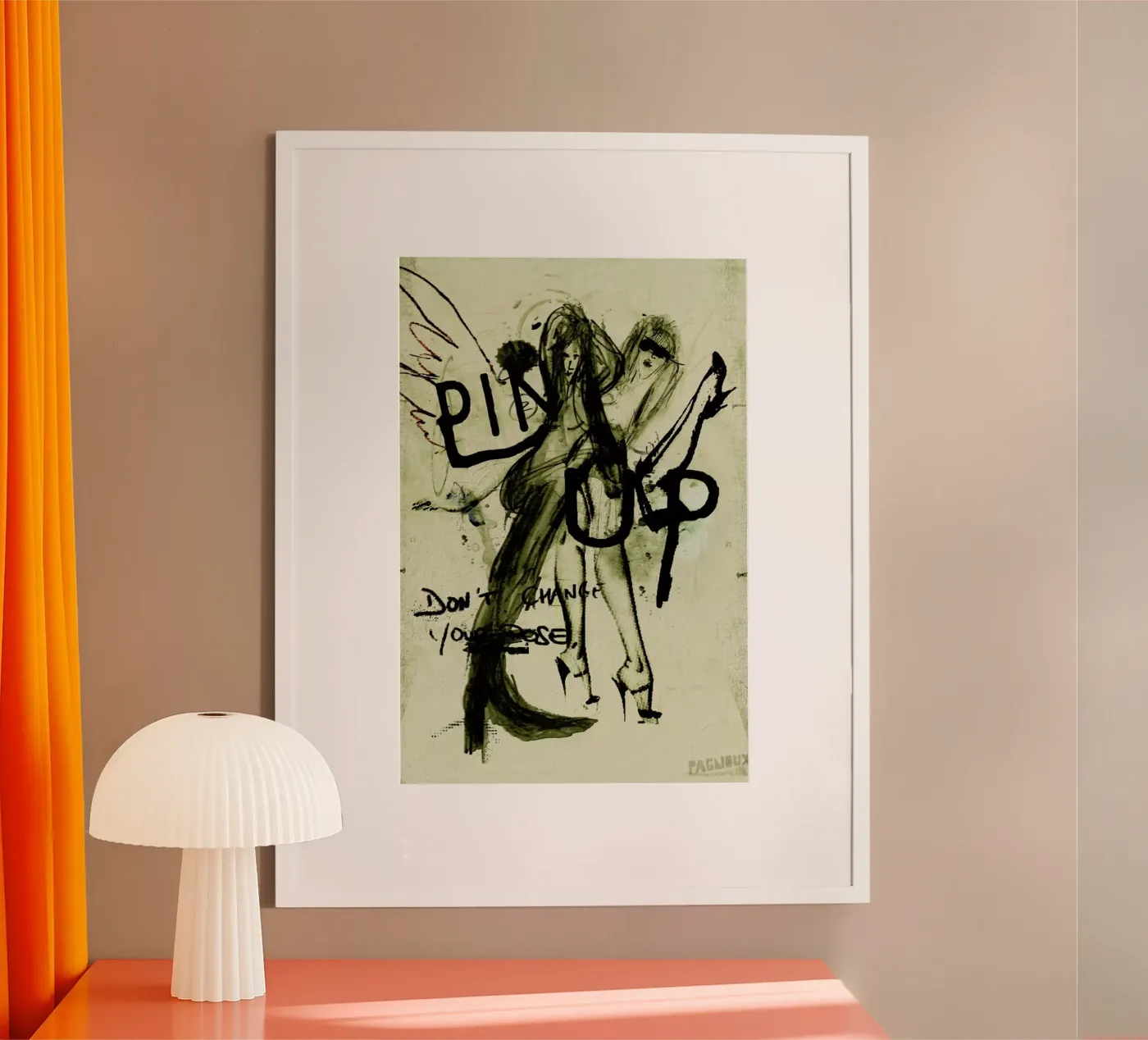 Pin Up poster da Sandrine Pagnoux