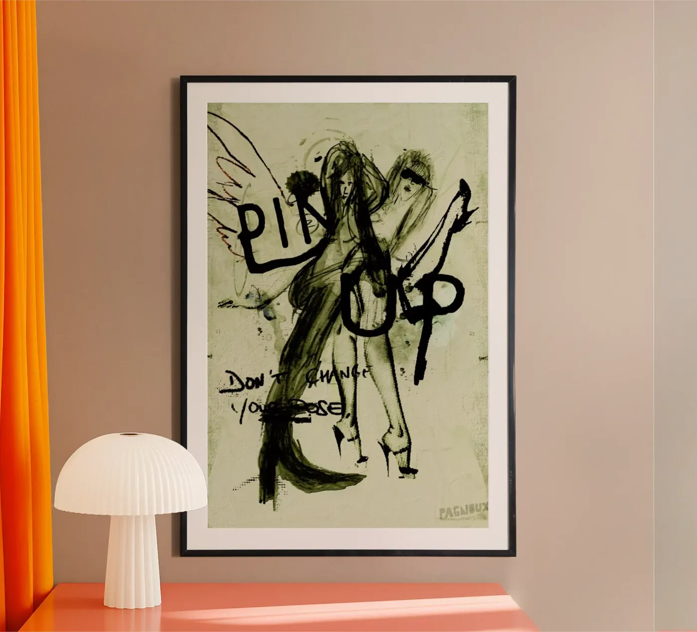 Pin Up poster da Sandrine Pagnoux