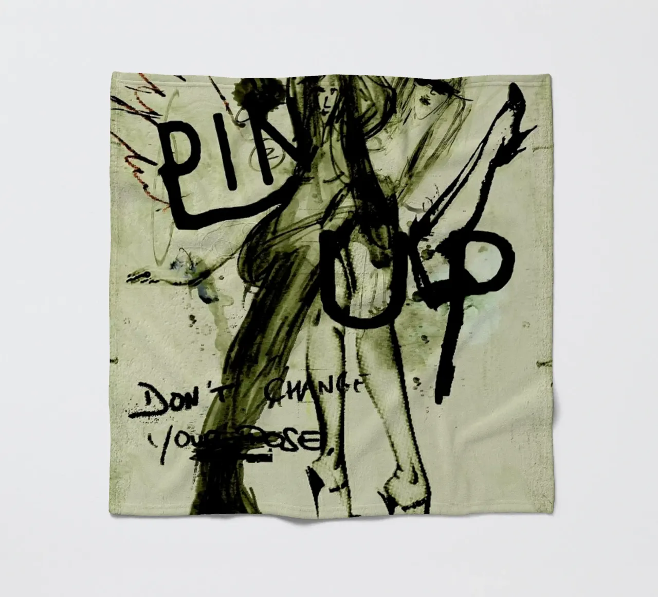 Pin Up coperta in pile da Sandrine Pagnoux