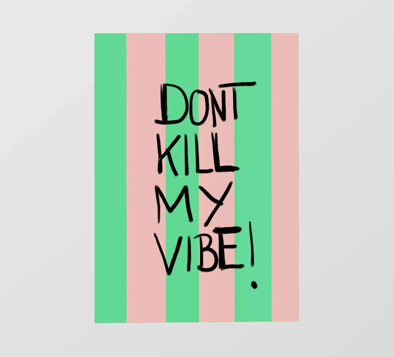 Donut kill me vibe telo in pvc da Hej Ibiza by Ute Arnold