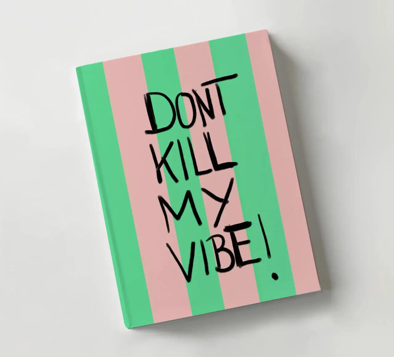 Donut kill me vibe notebook by Hej Ibiza by Ute Arnold