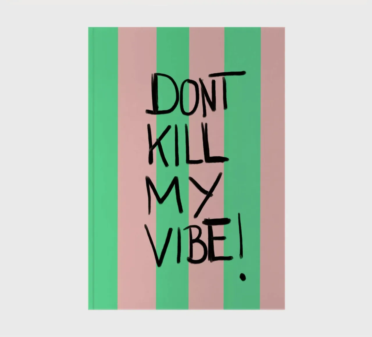 Donut kill me vibe notebook by Hej Ibiza by Ute Arnold