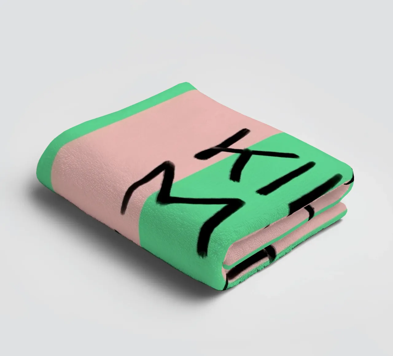 Donut kill me vibe asciugamano da bagno da Hej Ibiza by Ute Arnold