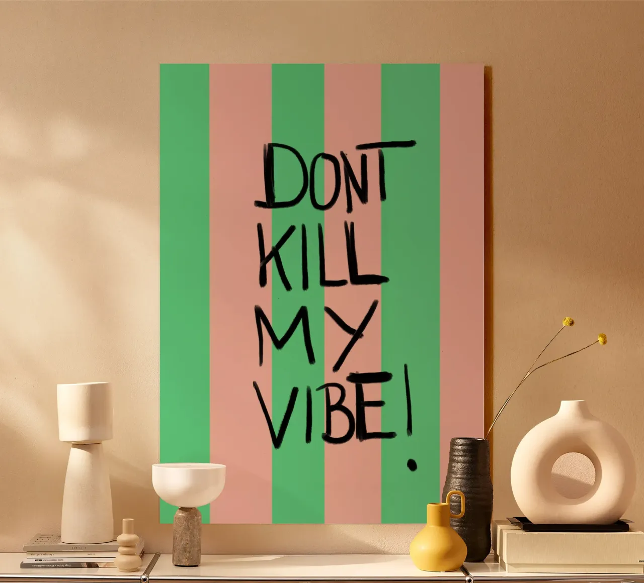Donut kill me vibe plexiglass da Hej Ibiza by Ute Arnold