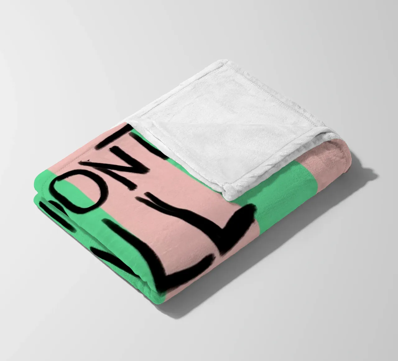Donut kill me vibe coperta in pile da Hej Ibiza by Ute Arnold