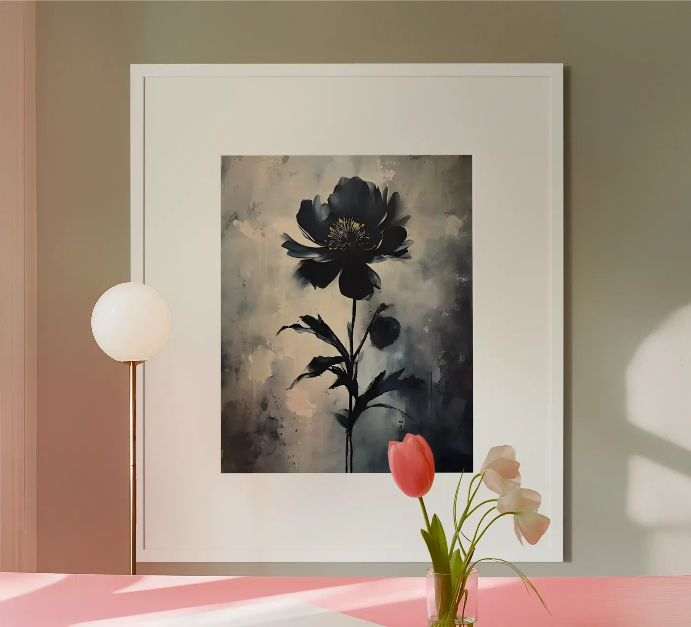Solitaire elegantie poster van Artistic-shop