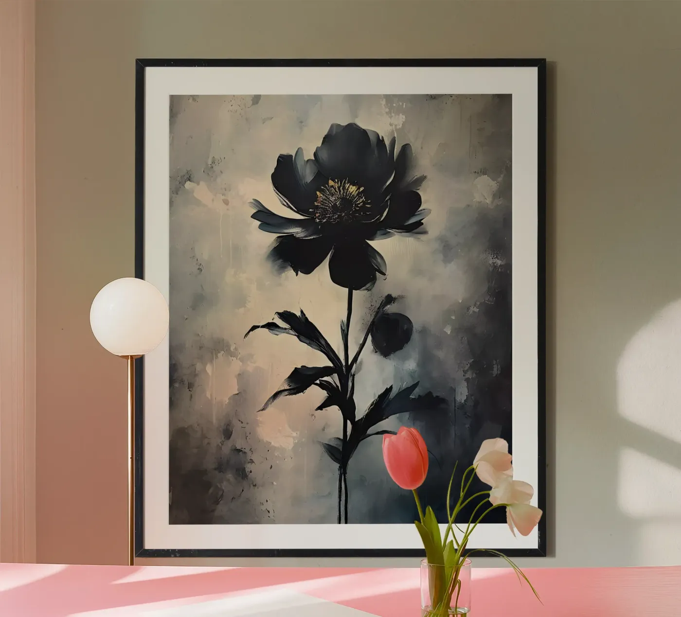 Solitaire elegantie poster van Artistic-shop
