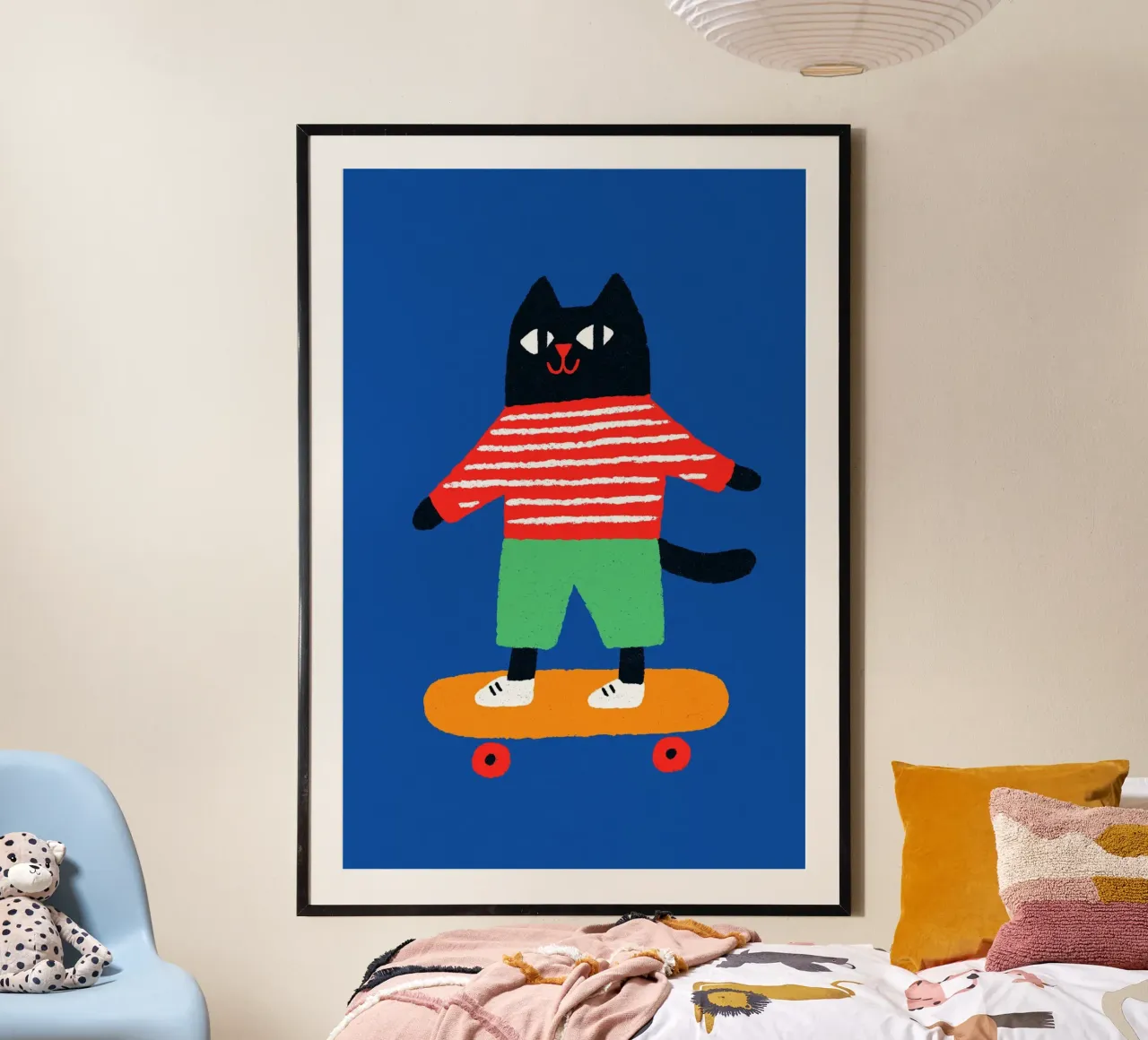 Skating Cat poster da treechild