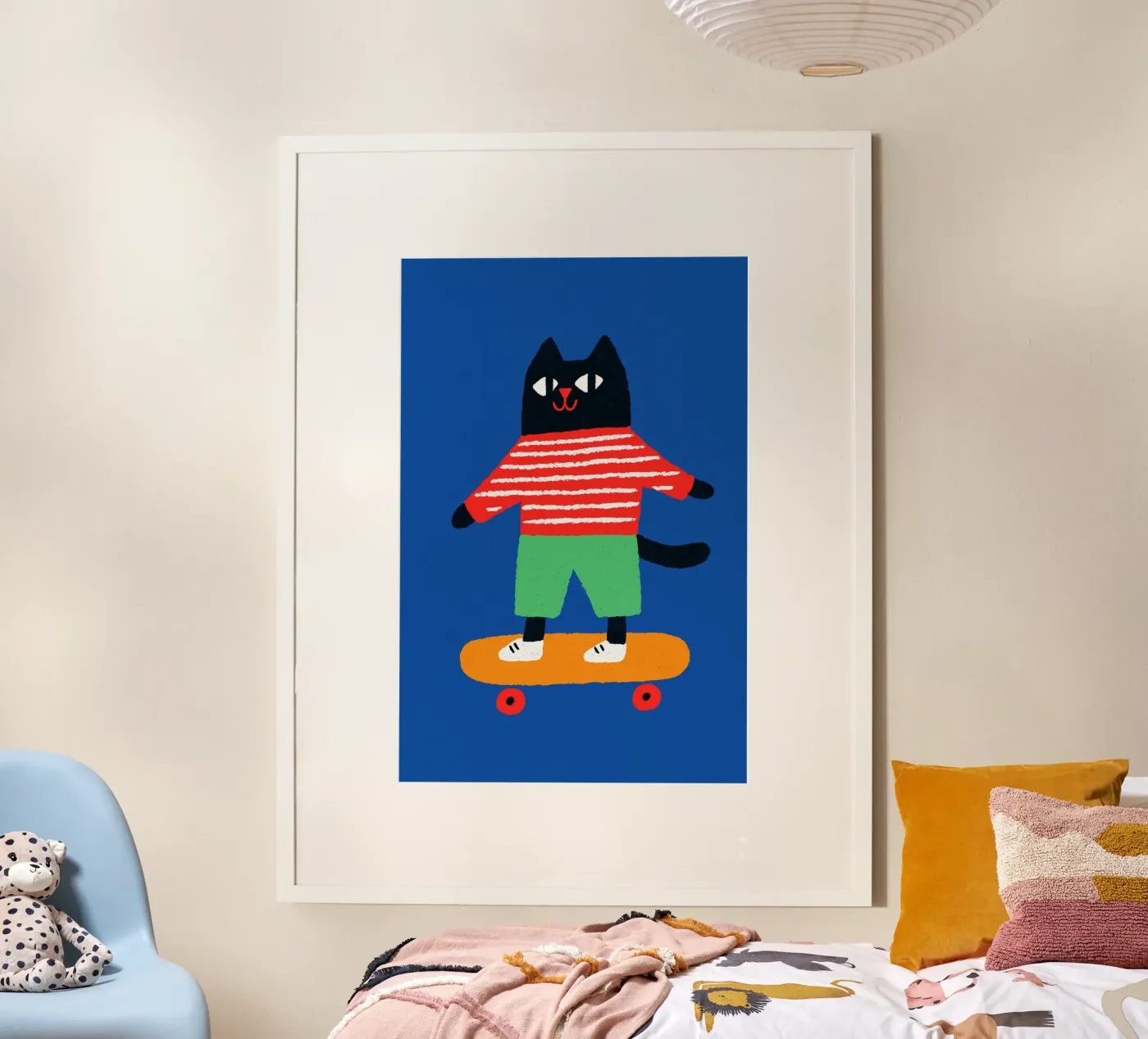 Skating Cat poster da treechild