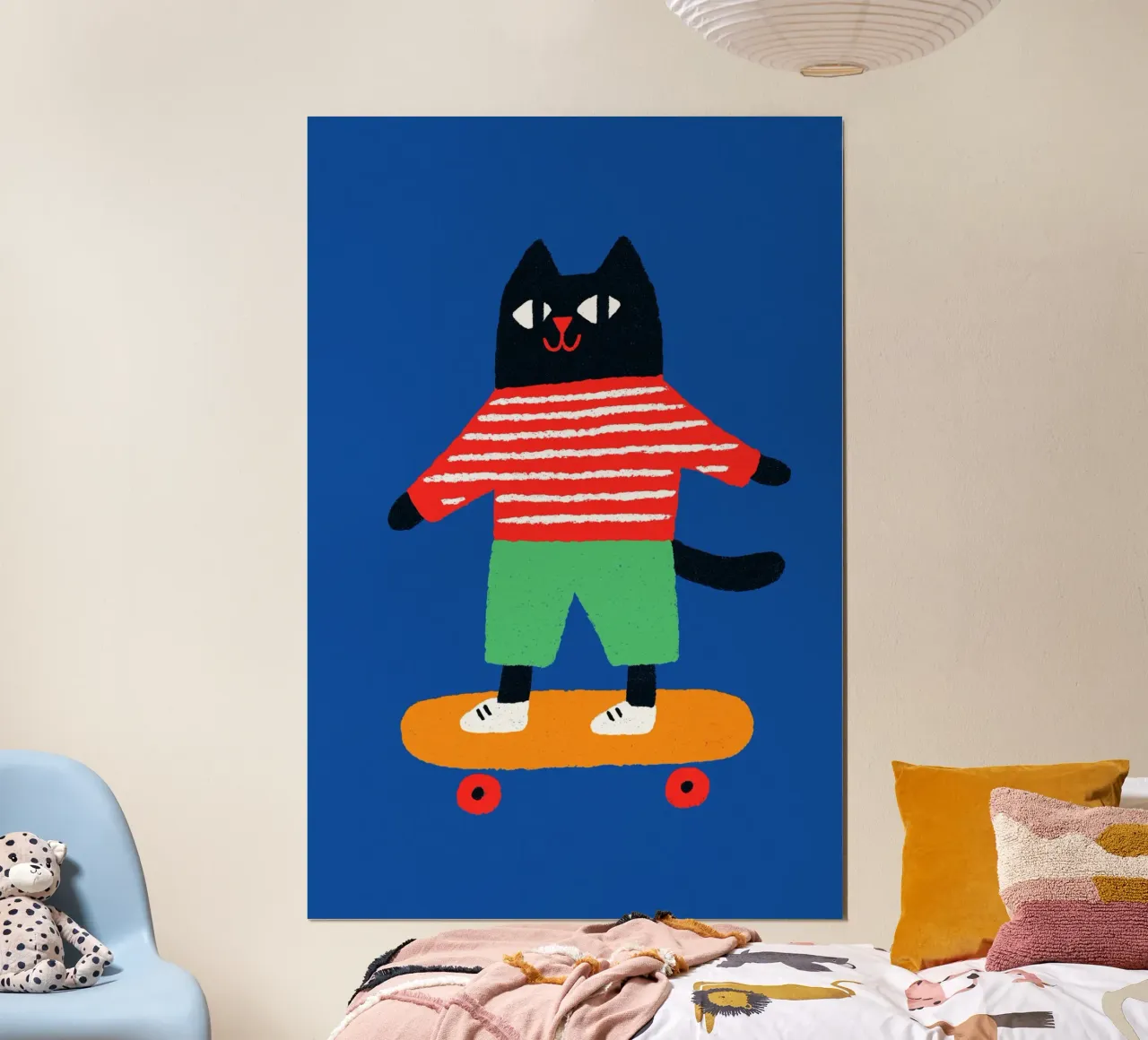 Skating Cat poster da treechild