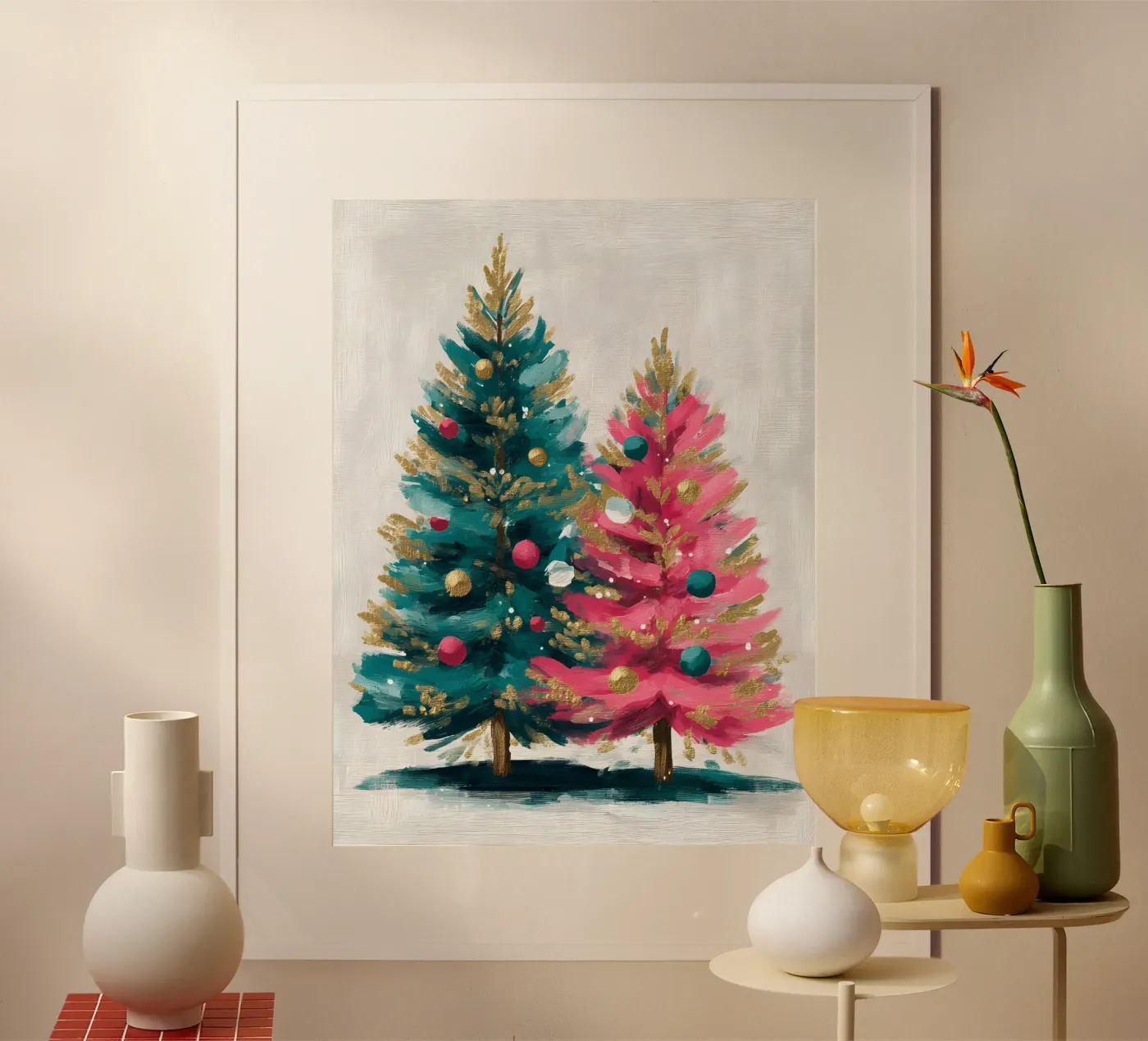 Candy Pine Pair poster van velvetstudio