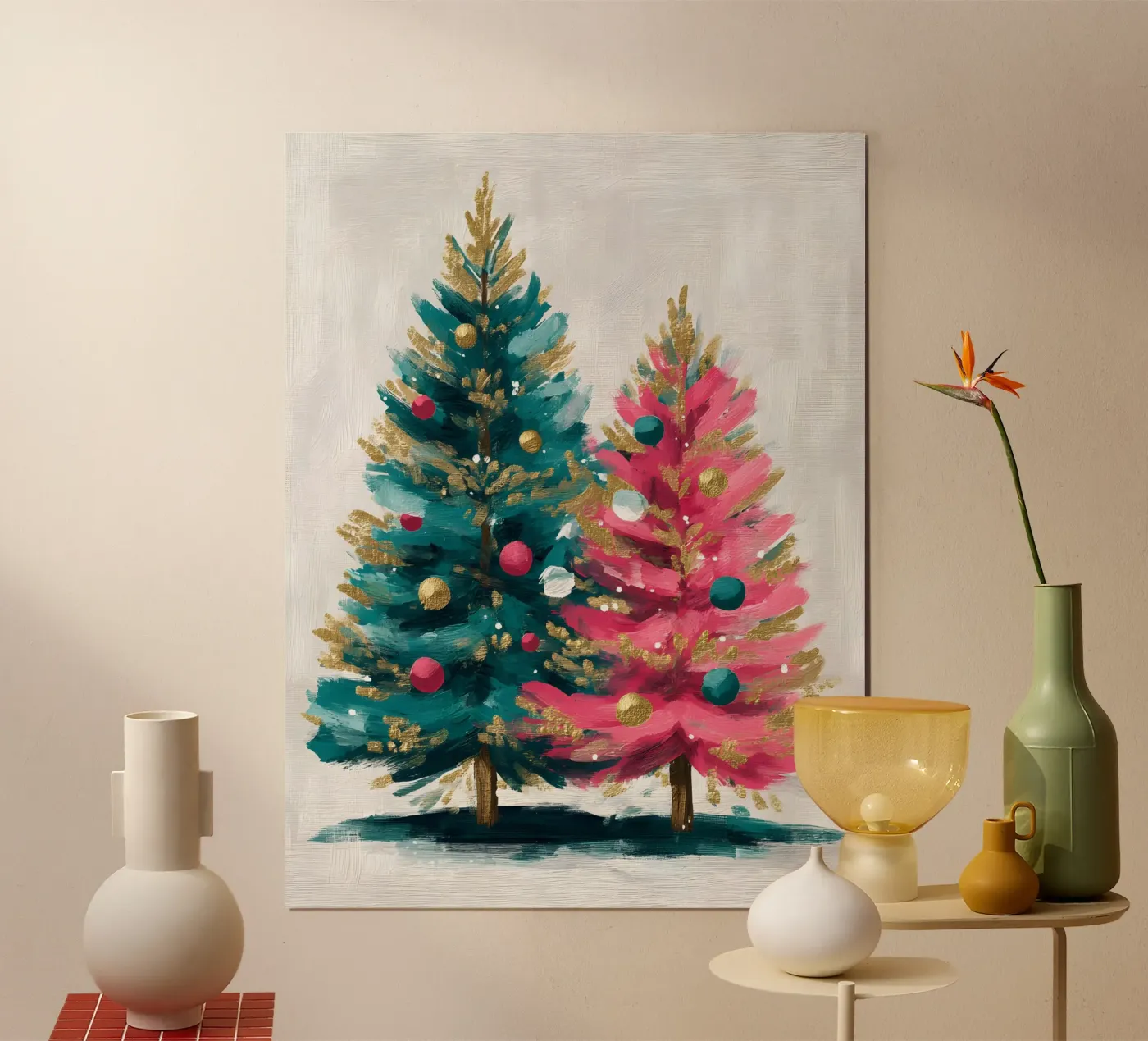 Candy Pine Pair poster van velvetstudio