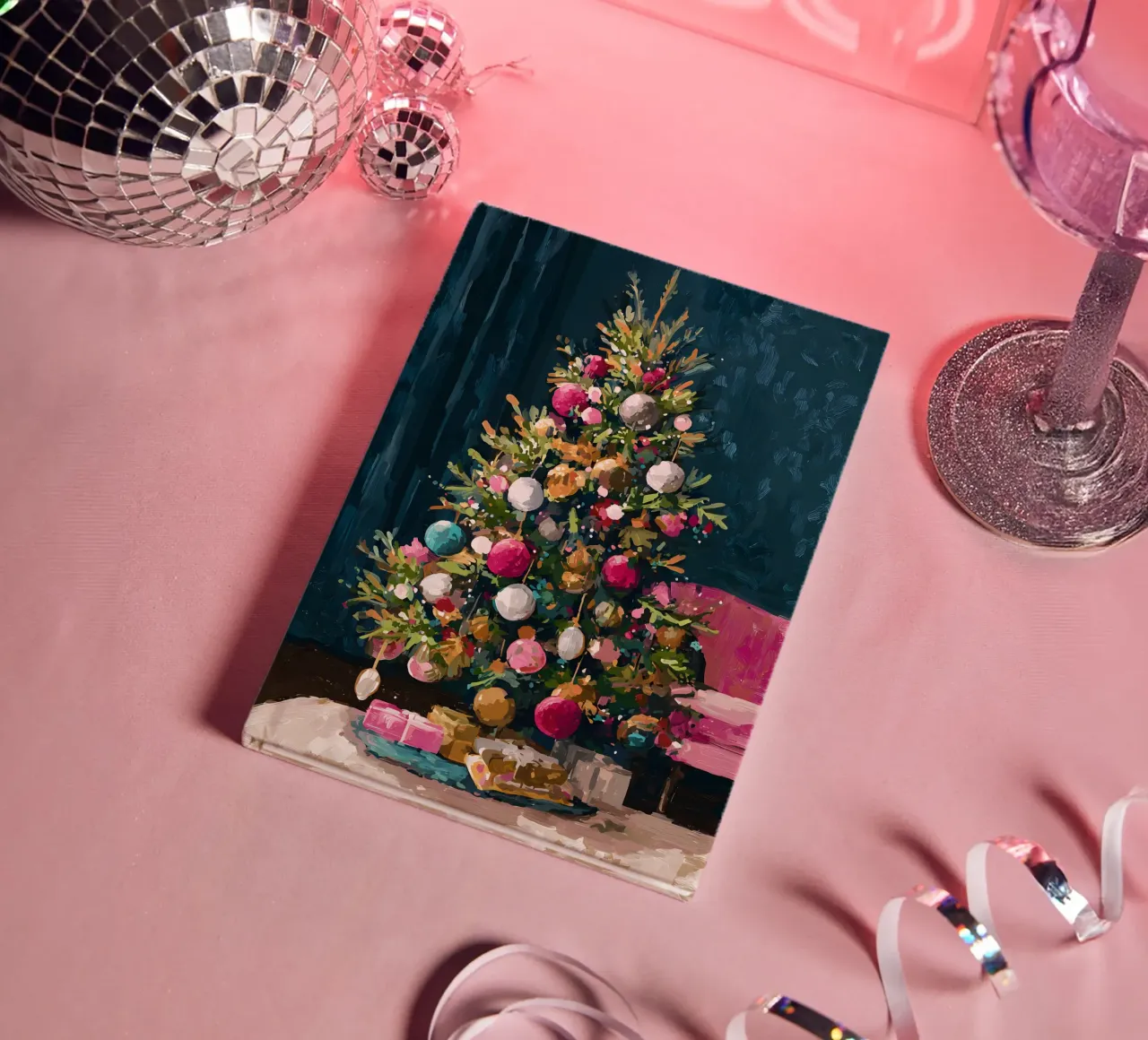 Midnight Tree Glow diario da velvetwinterstudio