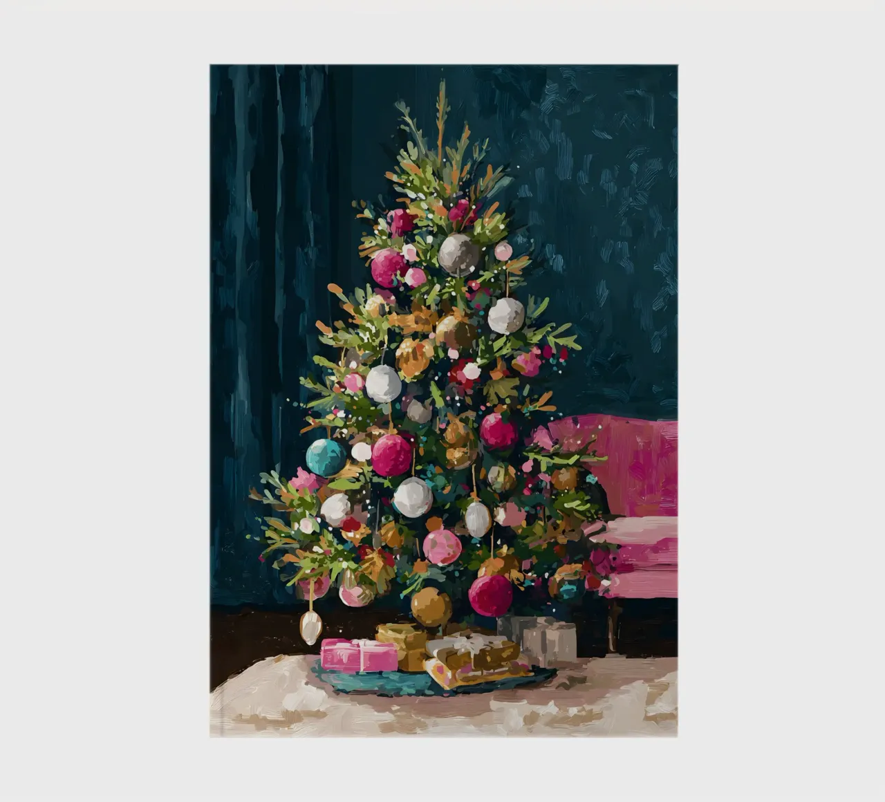 Midnight Tree Glow diario da velvetwinterstudio