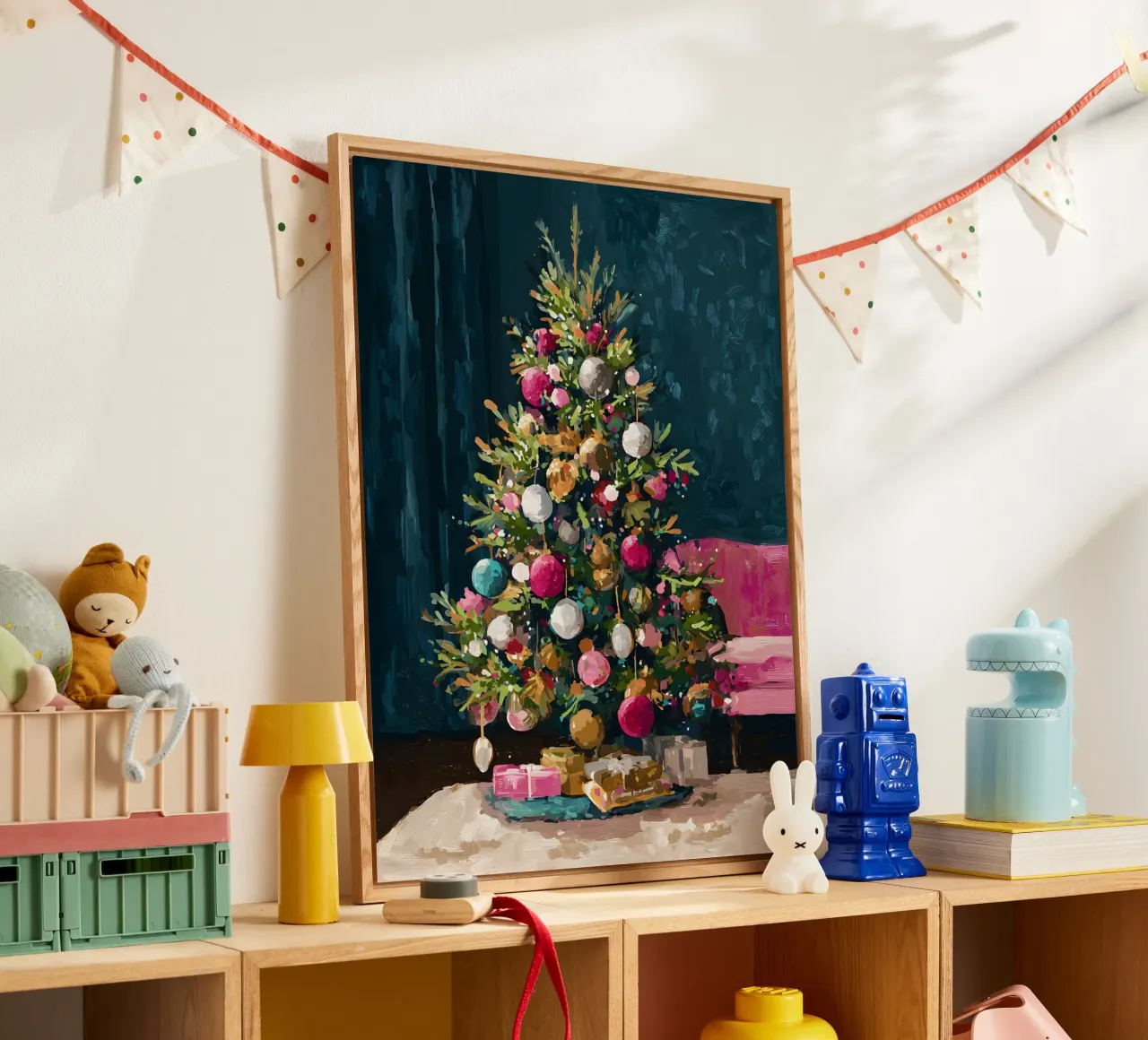 Midnight Tree Glow metacrilato de velvetwinterstudio