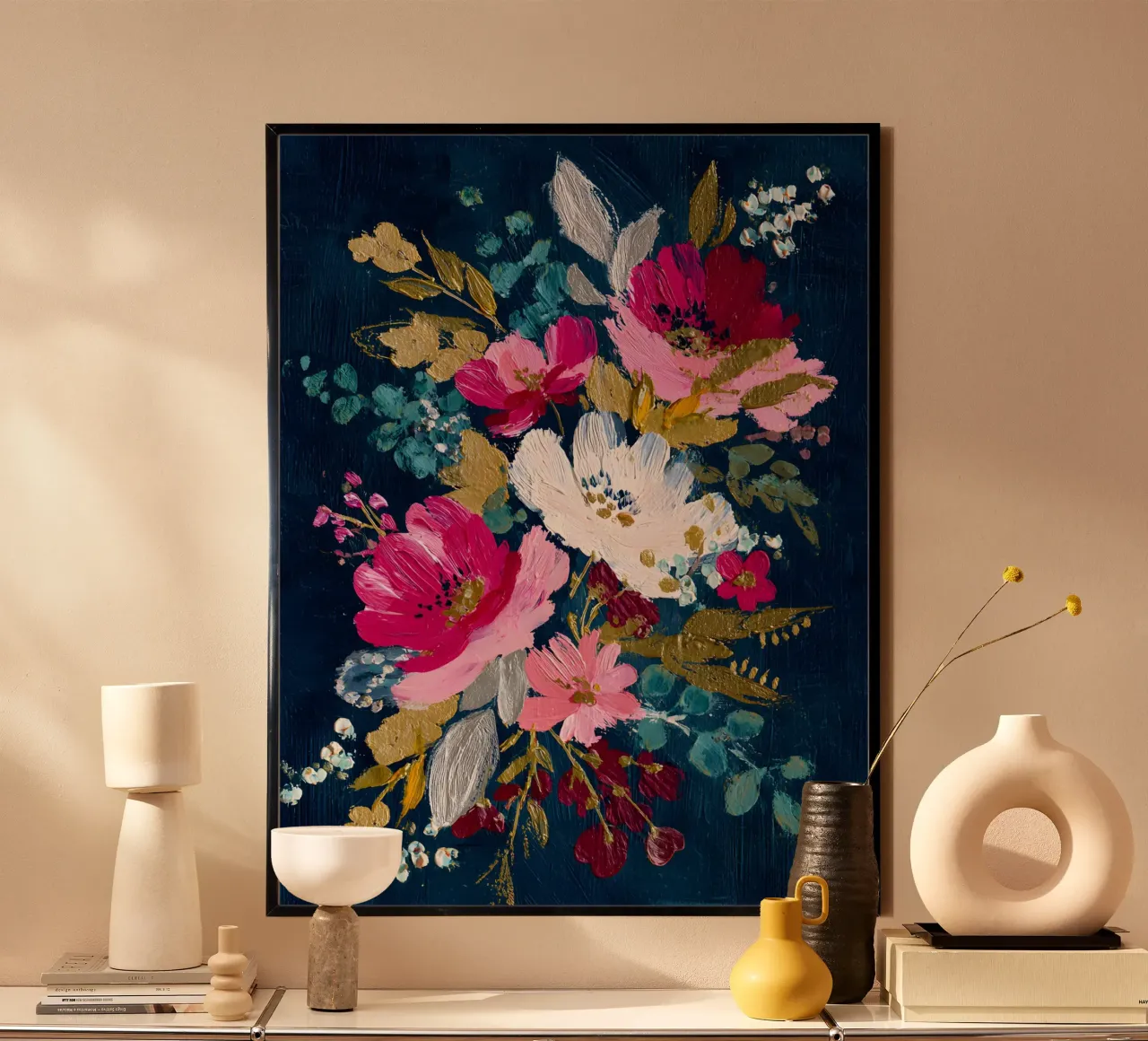 Midnight Winter Bloom poster da velvetstudio