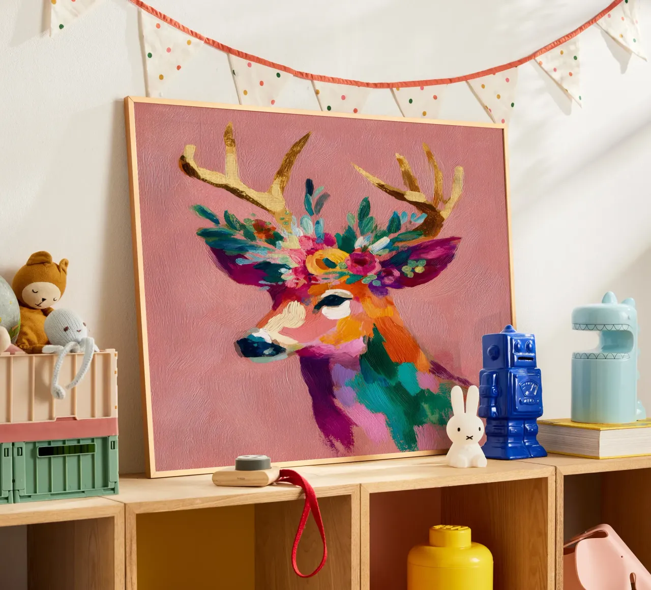 Aurora Reindeer carta hahnemühle da velvetwinterstudio