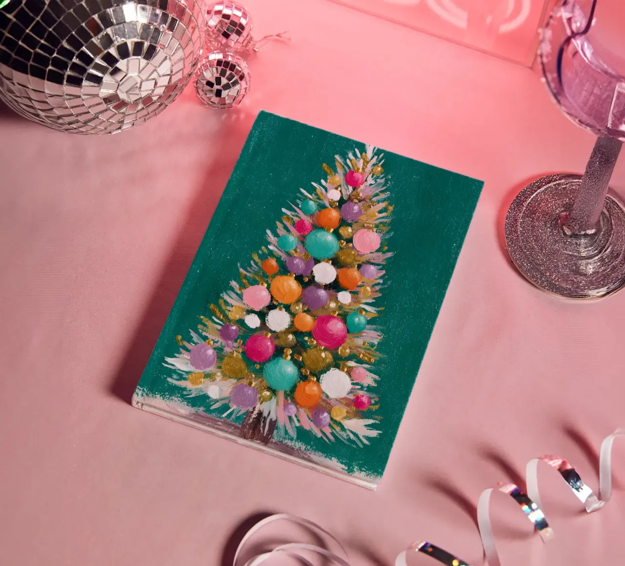 Emerald Glow Tree diario da velvetwinterstudio