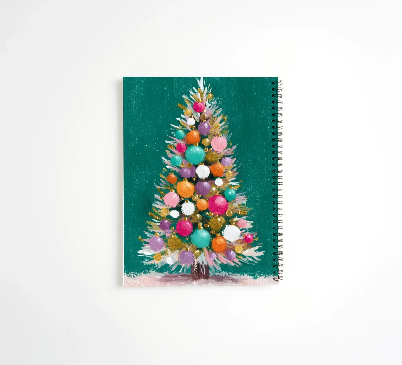 Emerald Glow Tree diario ad anelli da velvetwinterstudio