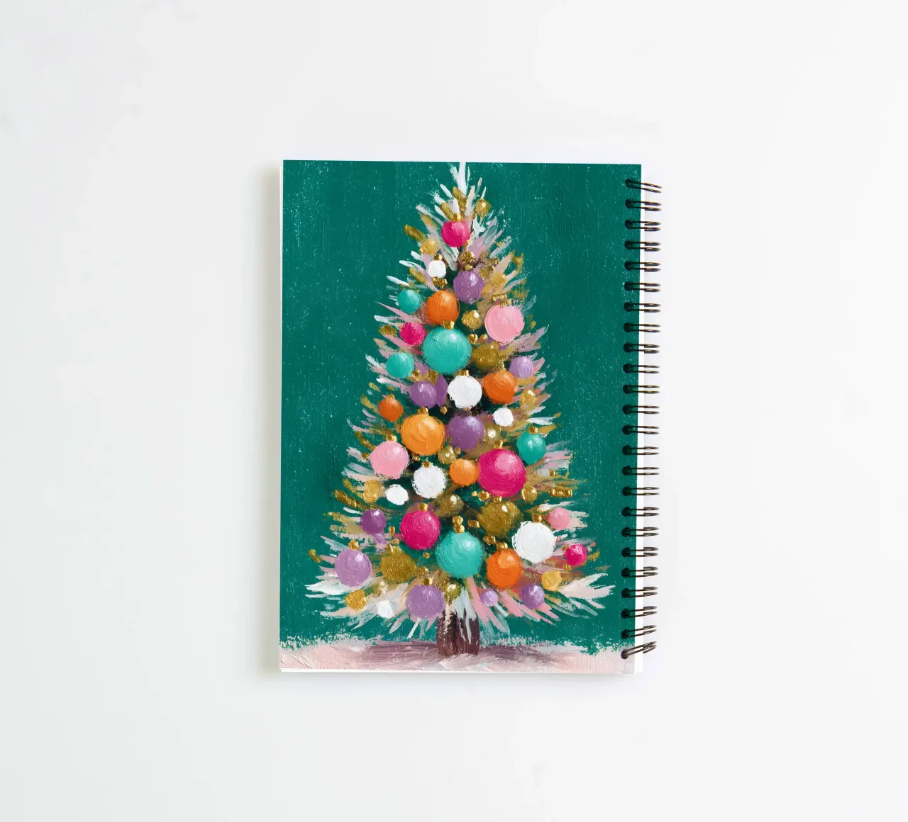 Emerald Glow Tree diario ad anelli da velvetwinterstudio