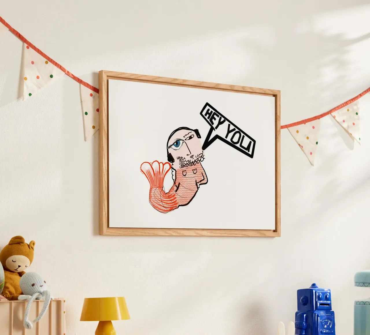 Hey you! plexiglass da RAAKMA STUDIO