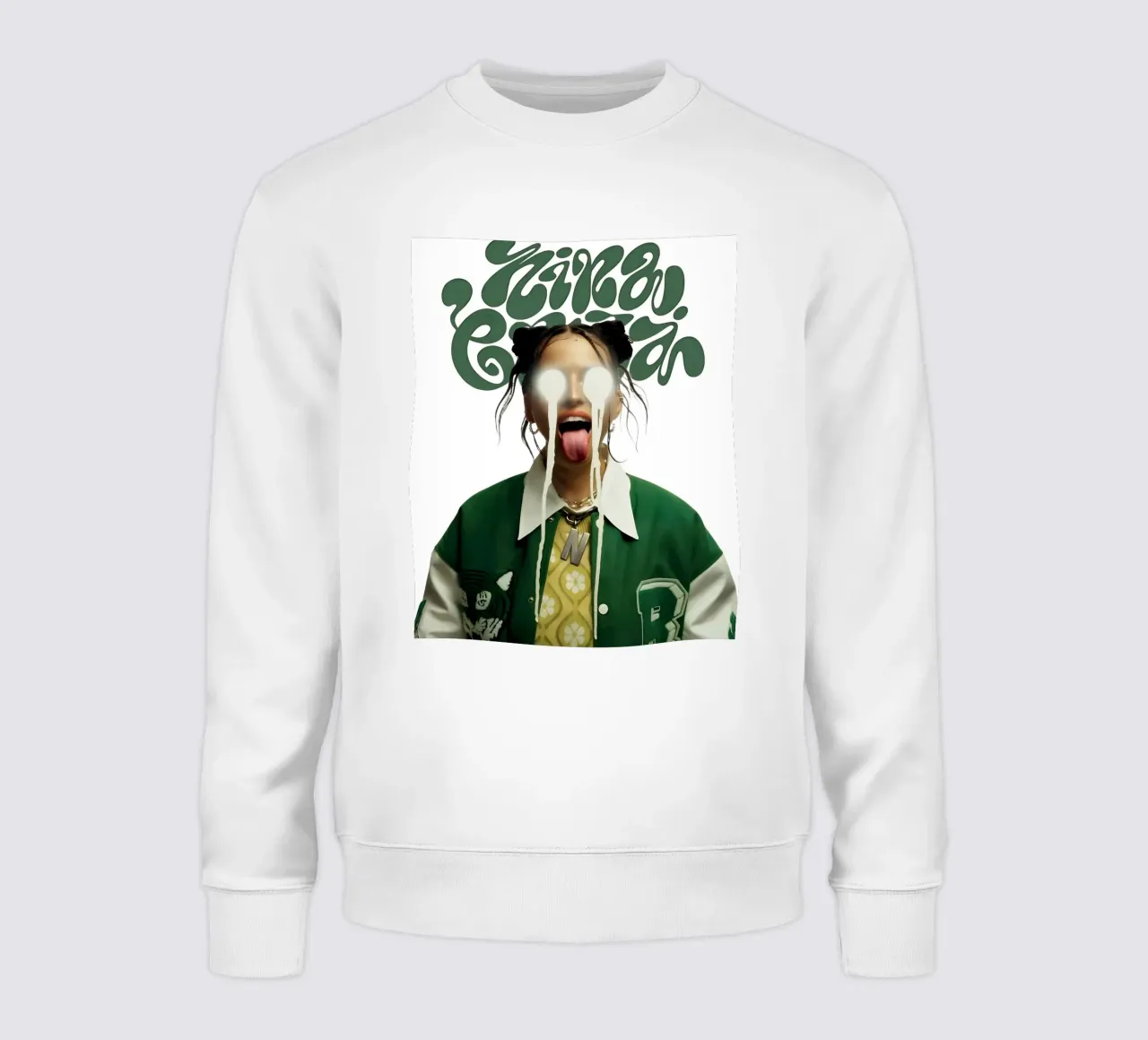 Verde Chuba V1 felpa da Galery Vintage