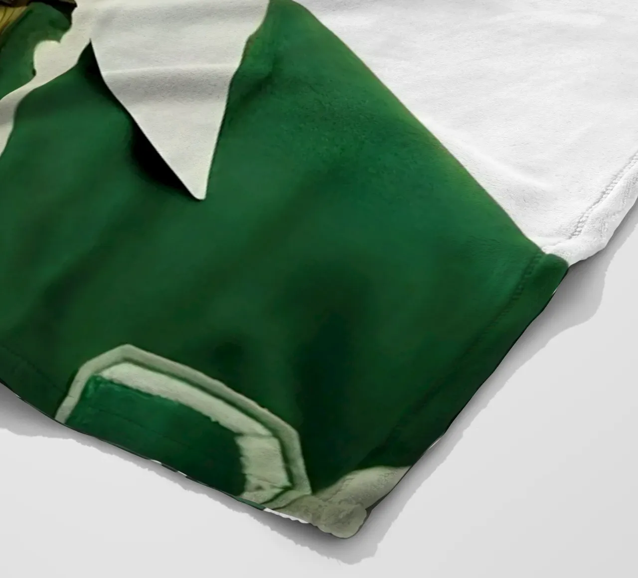 Verde Chuba V1 coperta in pile da Galery Vintage
