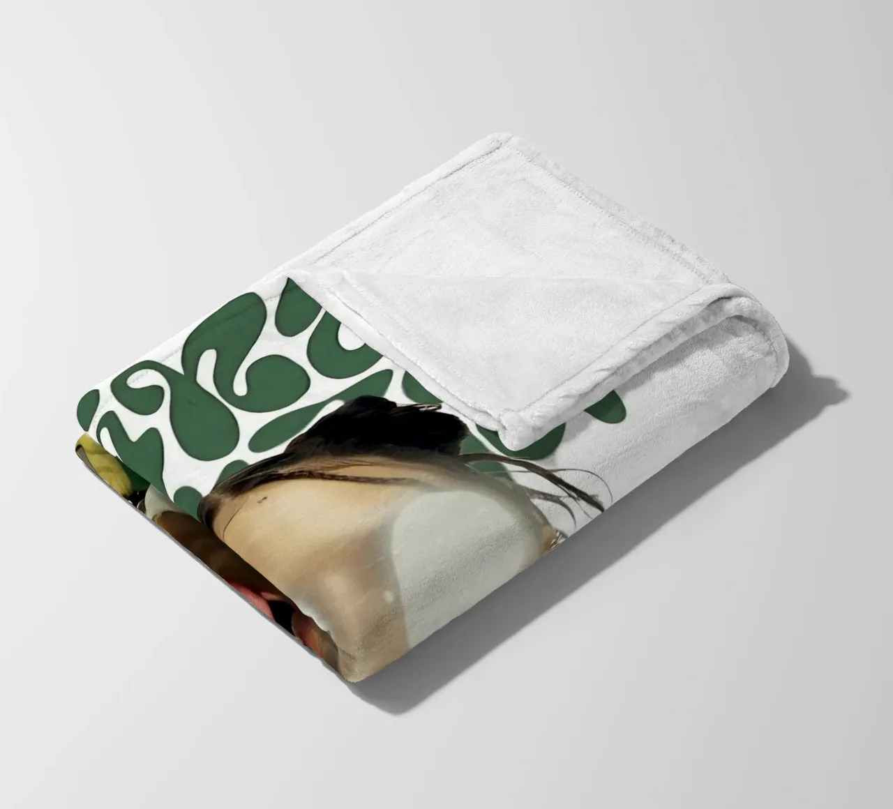 Verde Chuba V1 coperta in pile da Galery Vintage