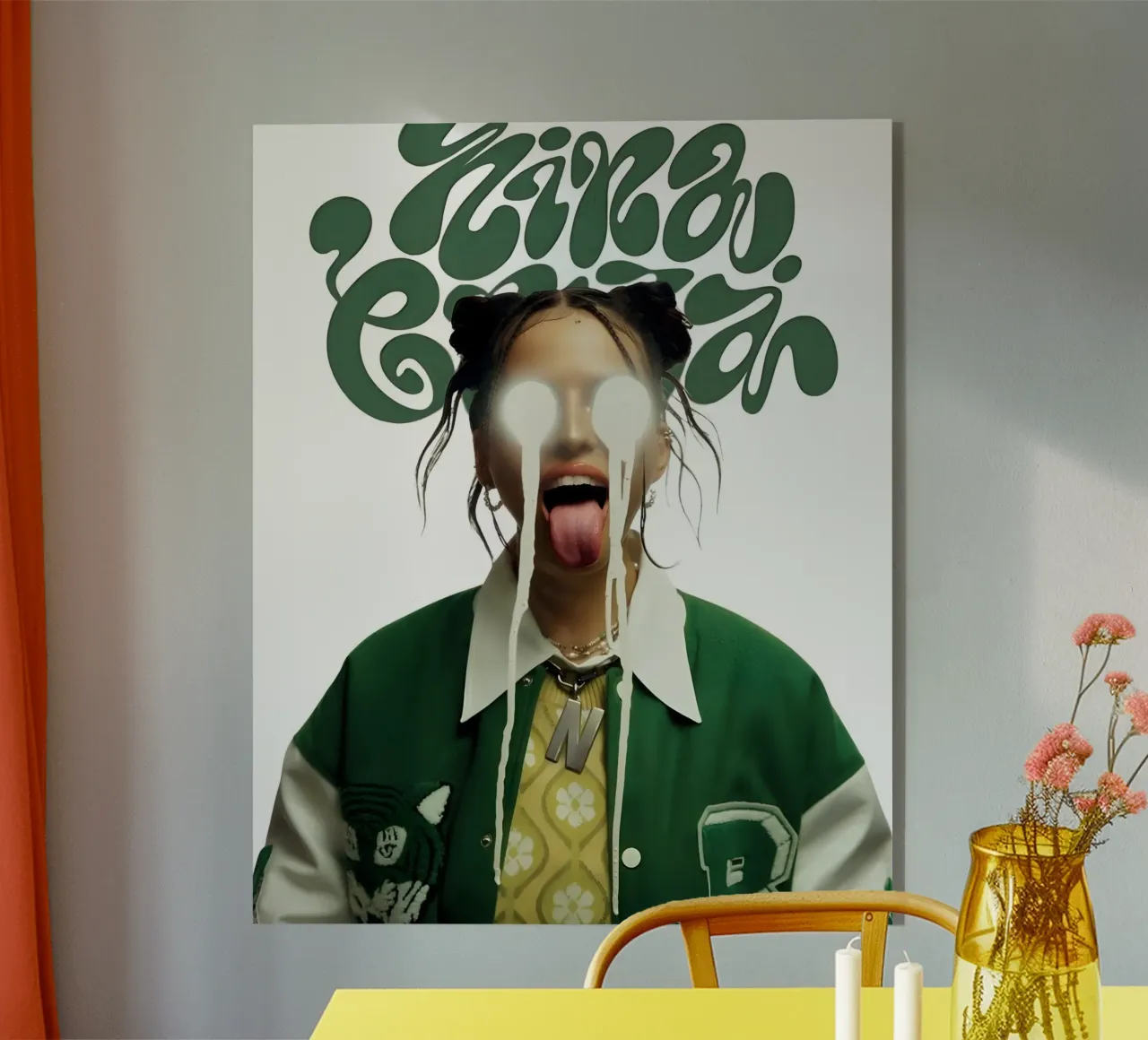 Verde Chuba V1 plexiglass da Galery Vintage