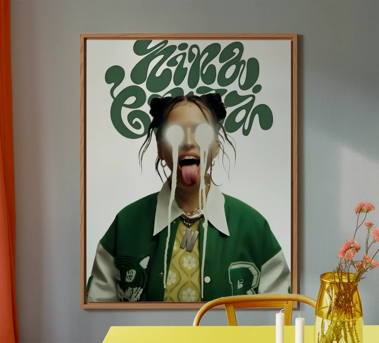 Verde Chuba V1 pannello forex da Galery Vintage