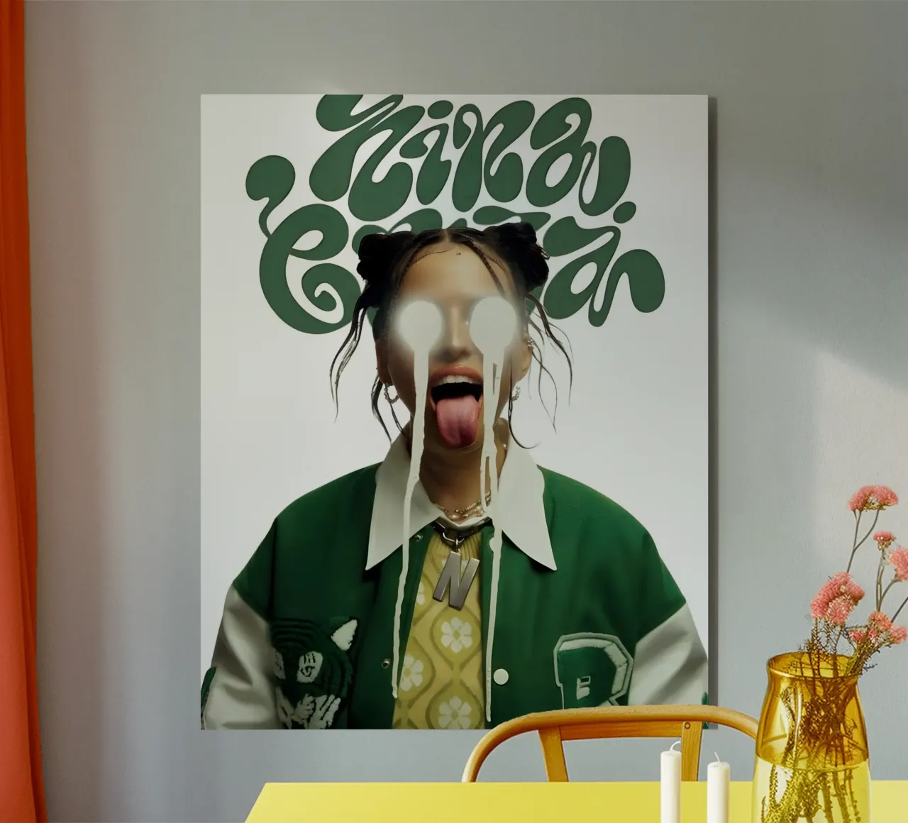 Verde Chuba V1 pannello forex da Galery Vintage