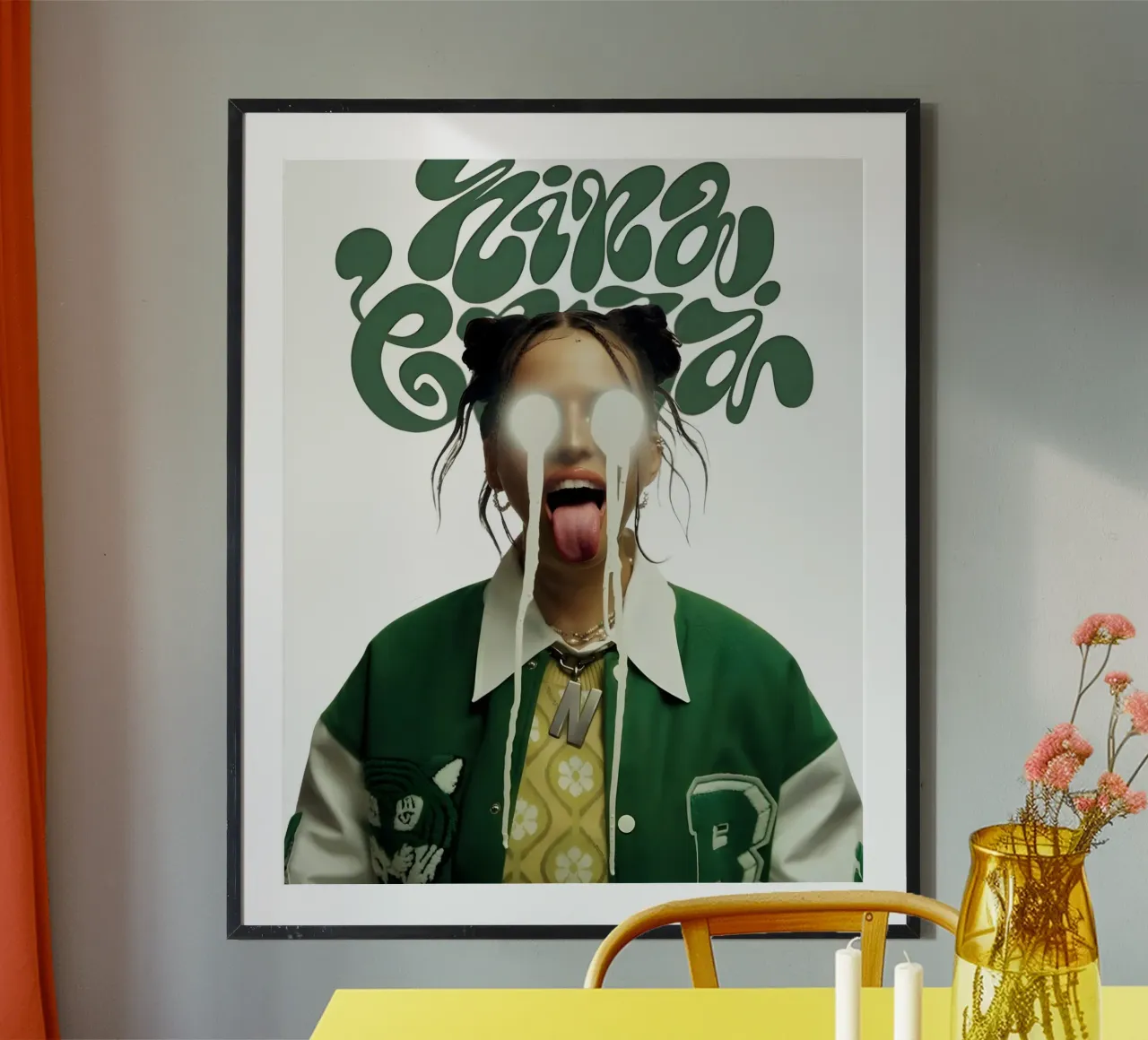 Verde Chuba V1 carta hahnemühle da Galery Vintage