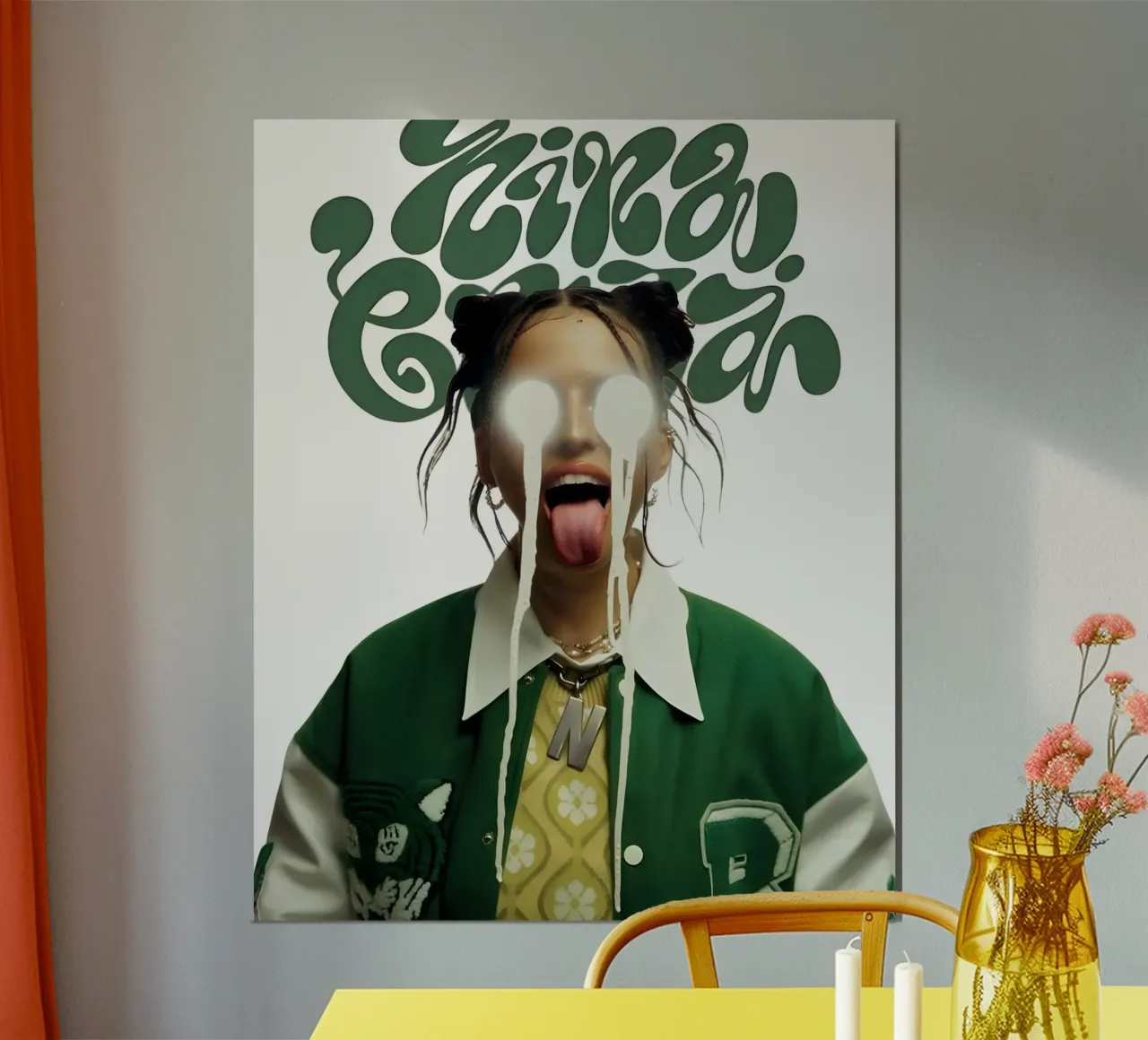 Verde Chuba V1 carta hahnemühle da Galery Vintage