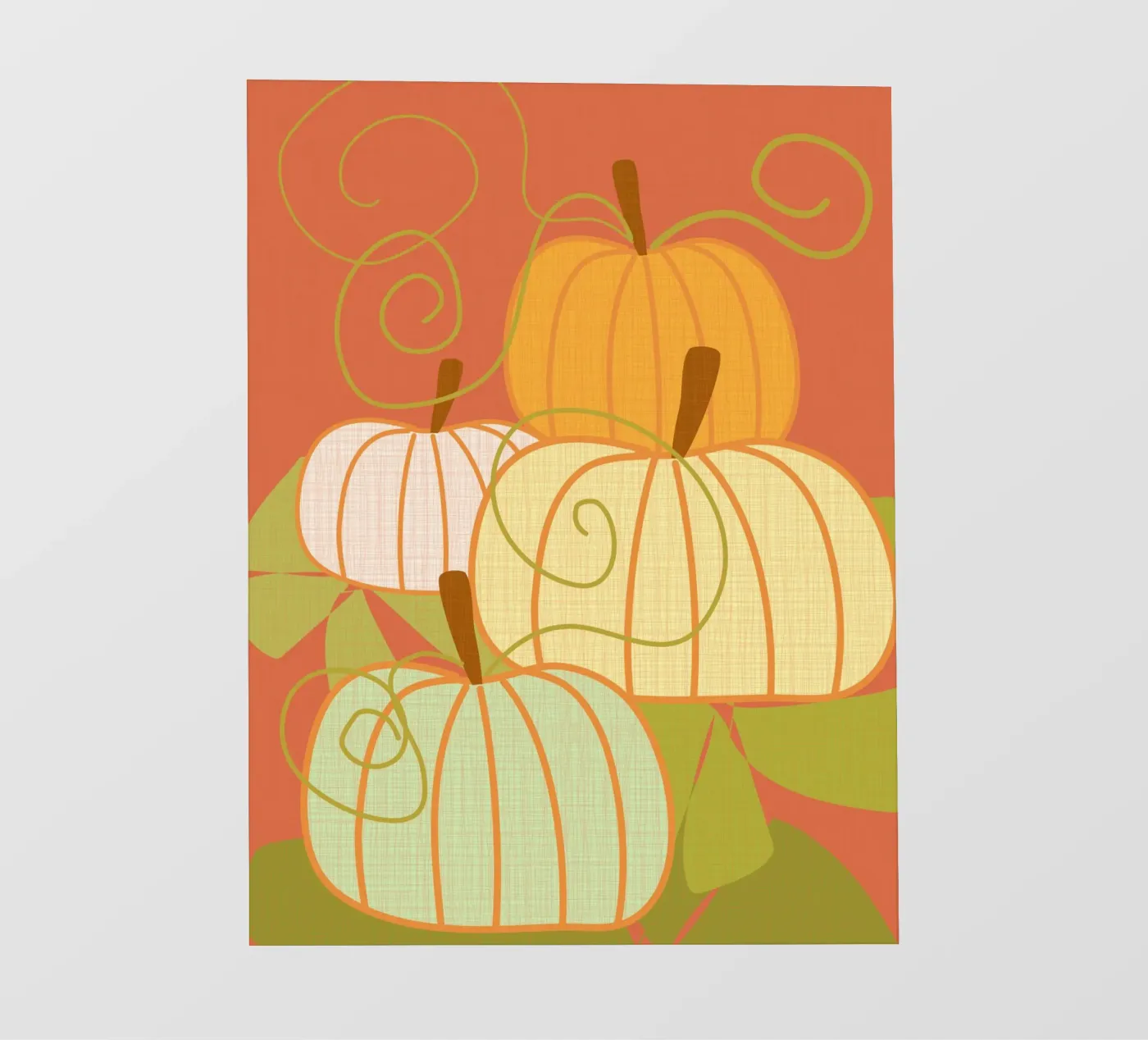 Pumpkins PVC Plane von MirimoDesign
