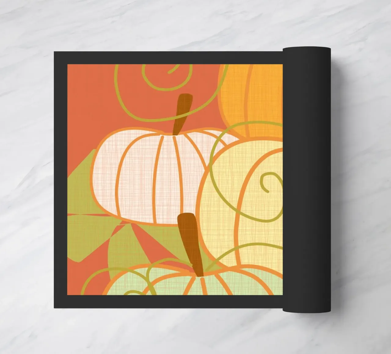 Pumpkins deurmat van MirimoDesign