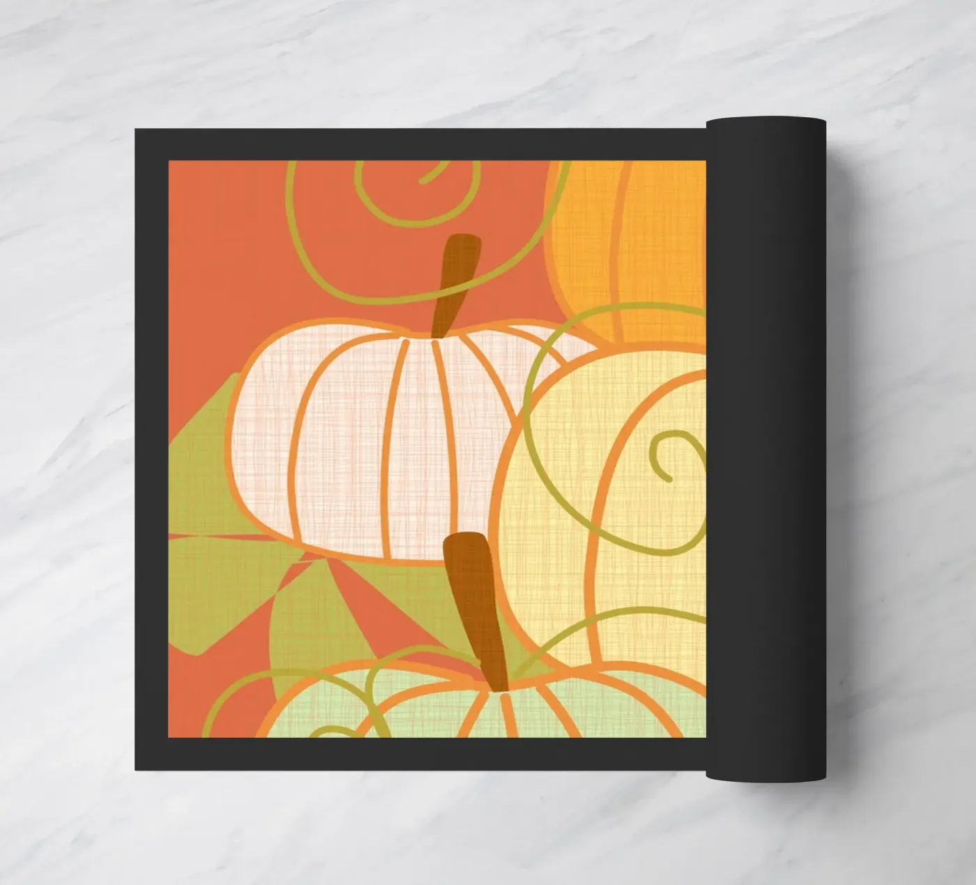 Pumpkins deurmat van MirimoDesign