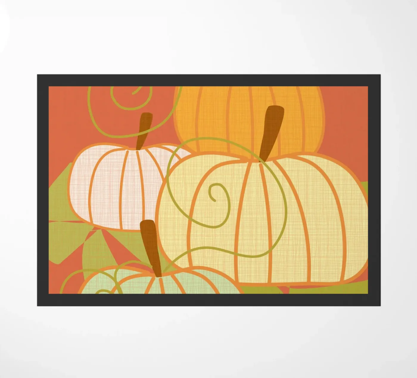 Pumpkins deurmat van MirimoDesign