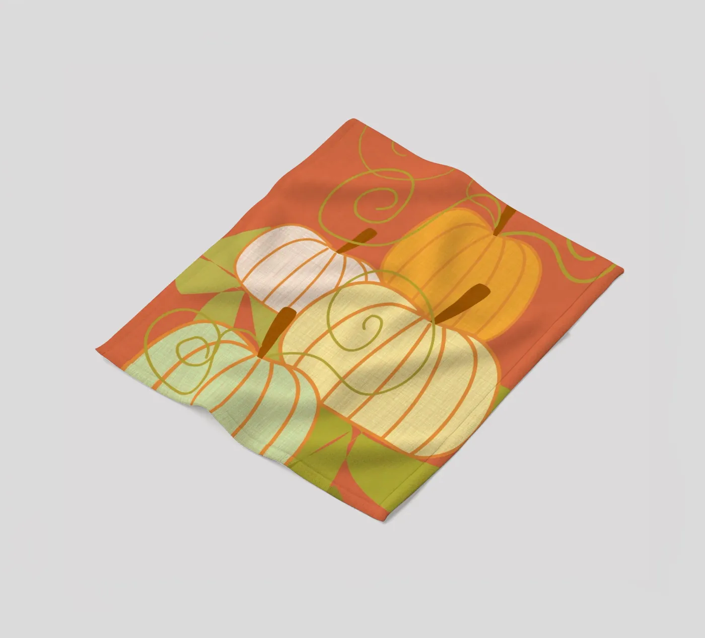 Pumpkins fleecedeken van MirimoDesign