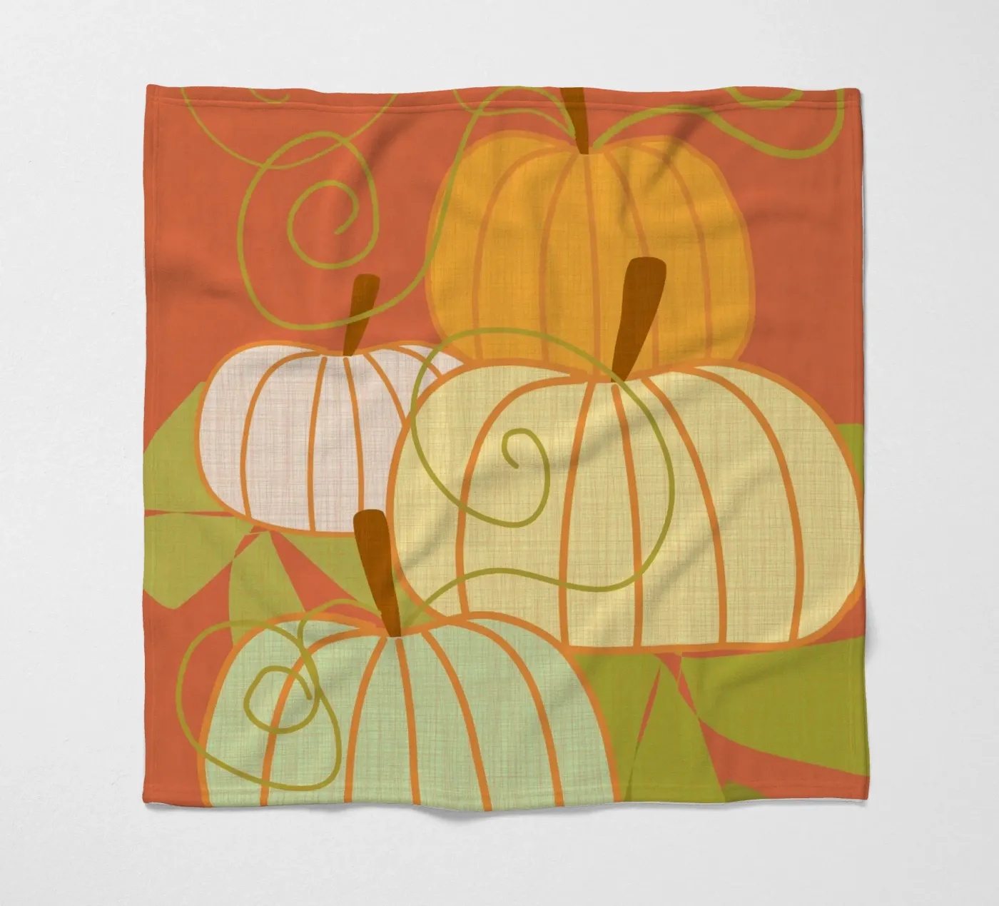 Pumpkins coperta in pile da MirimoDesign