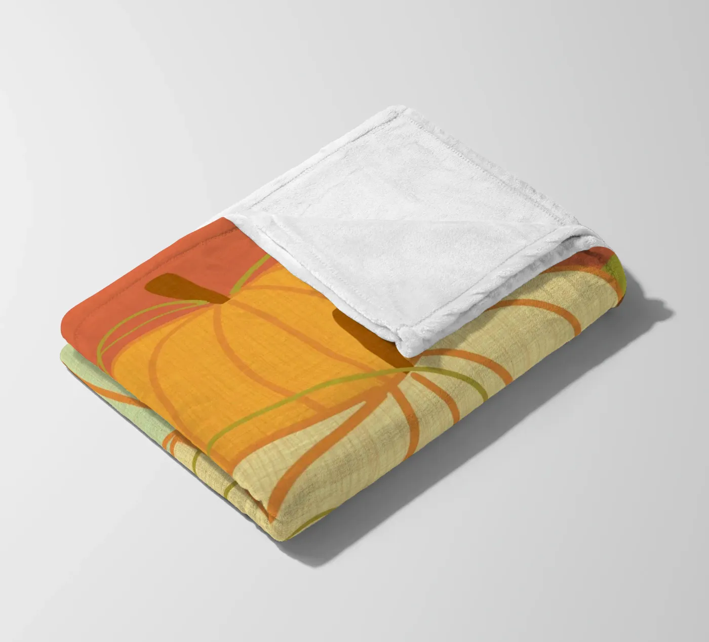Pumpkins fleecedeken van MirimoDesign