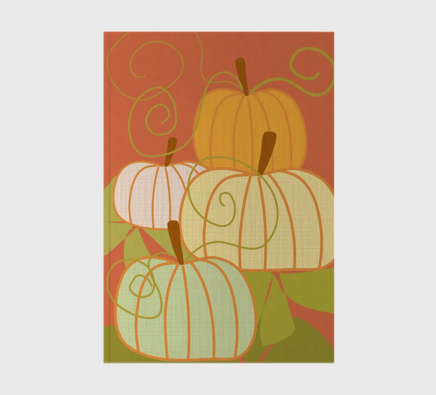 Pumpkins notebook by MirimoDesign