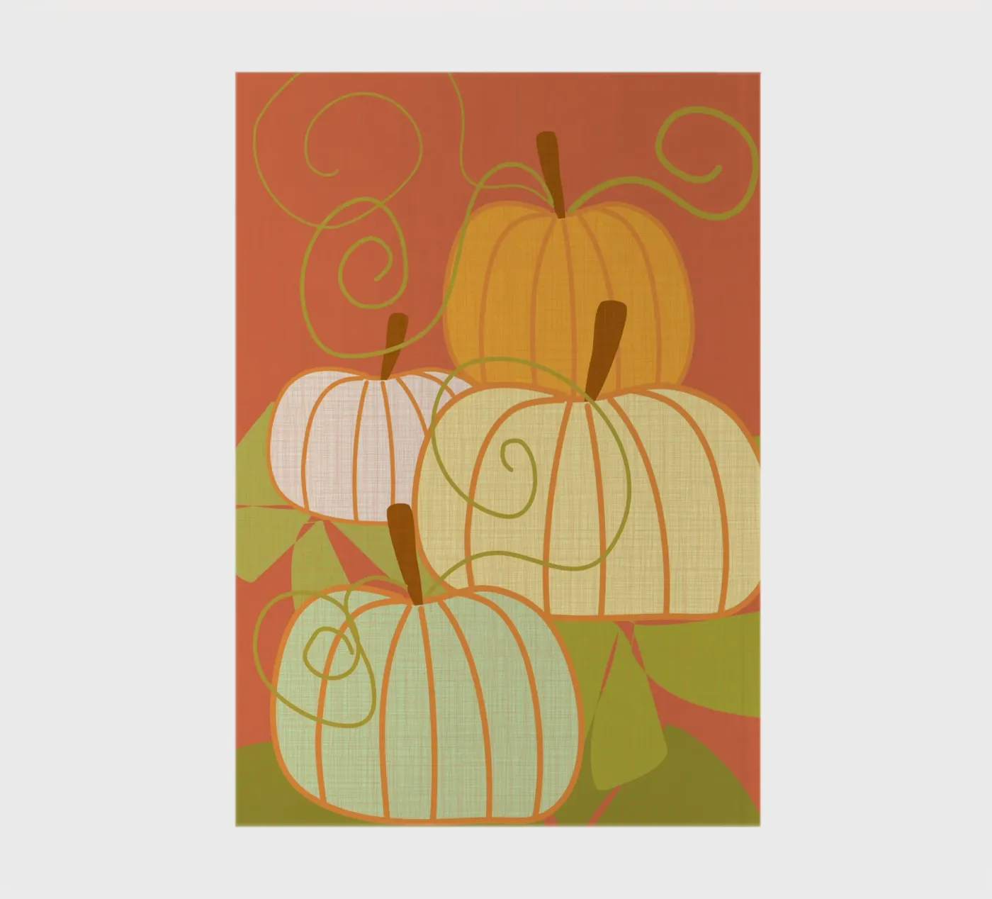 Pumpkins notebook by MirimoDesign