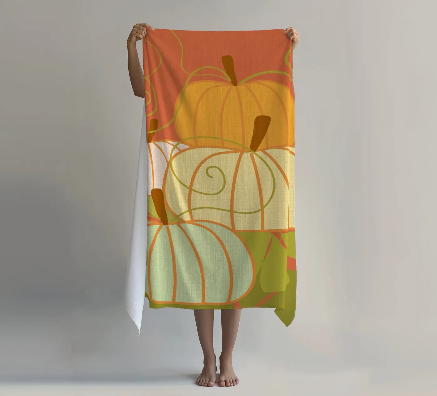 Pumpkins Strandtuch von MirimoDesign
