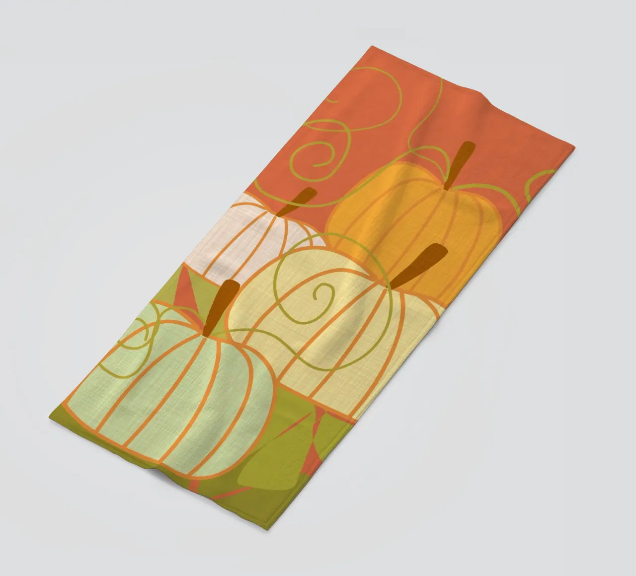 Pumpkins strandhanddoek van MirimoDesign
