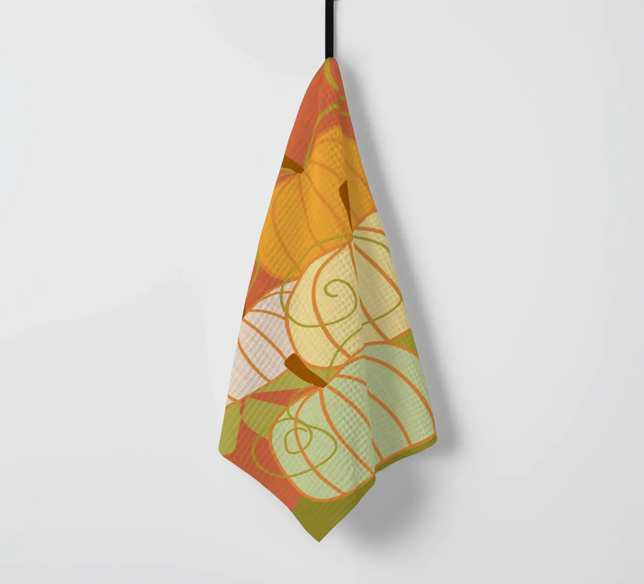 Pumpkins torchon de MirimoDesign