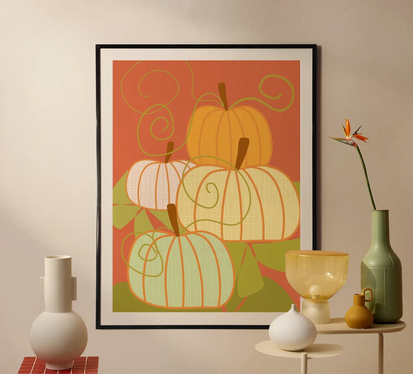 Pumpkins Poster von MirimoDesign