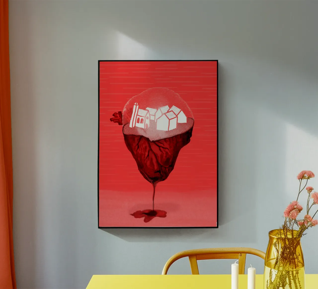 Island acryl van RAAKMA STUDIO