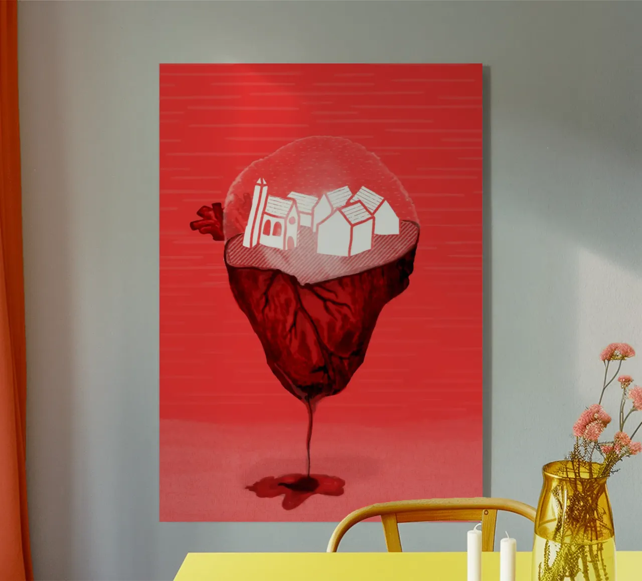 Island acryl van RAAKMA STUDIO