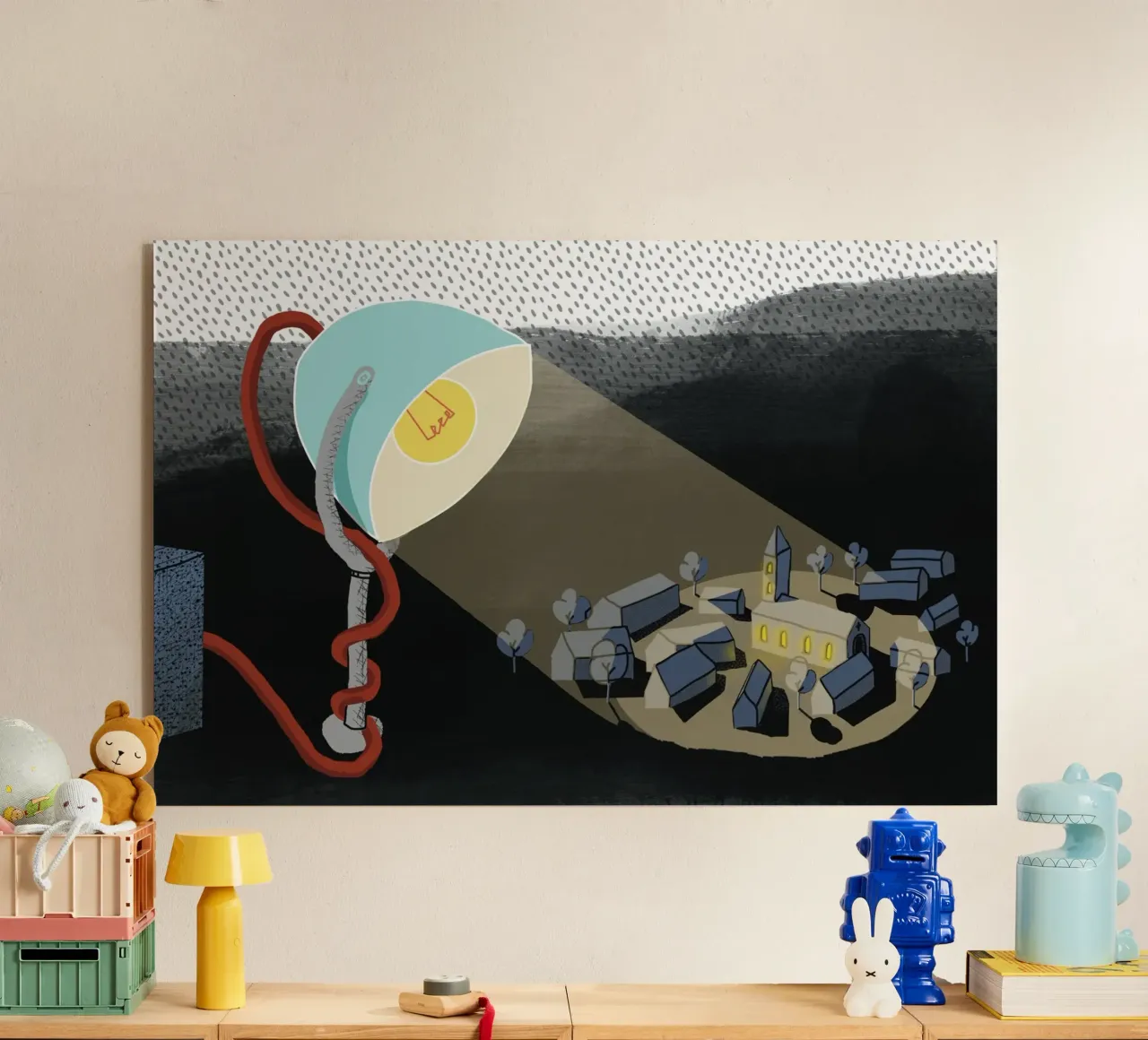 Village plexiglass da RAAKMA STUDIO